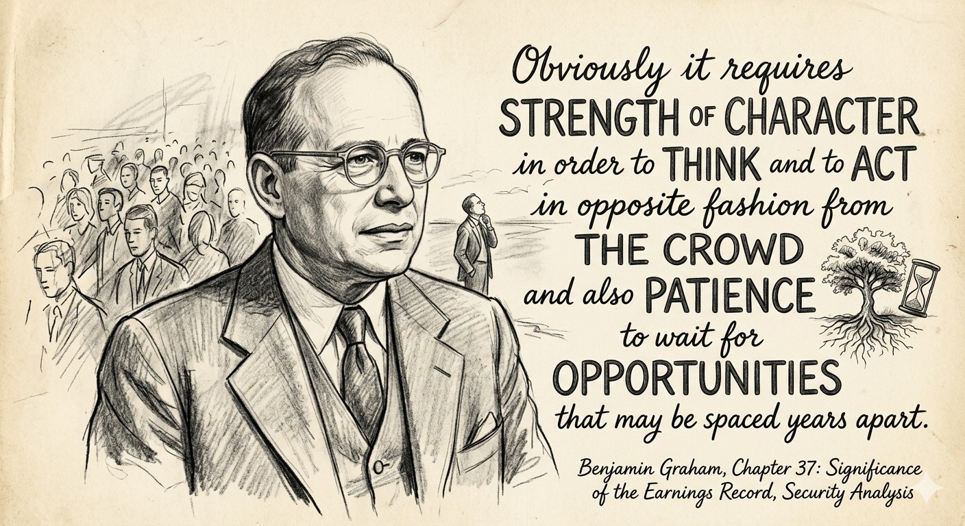 Strength of character.