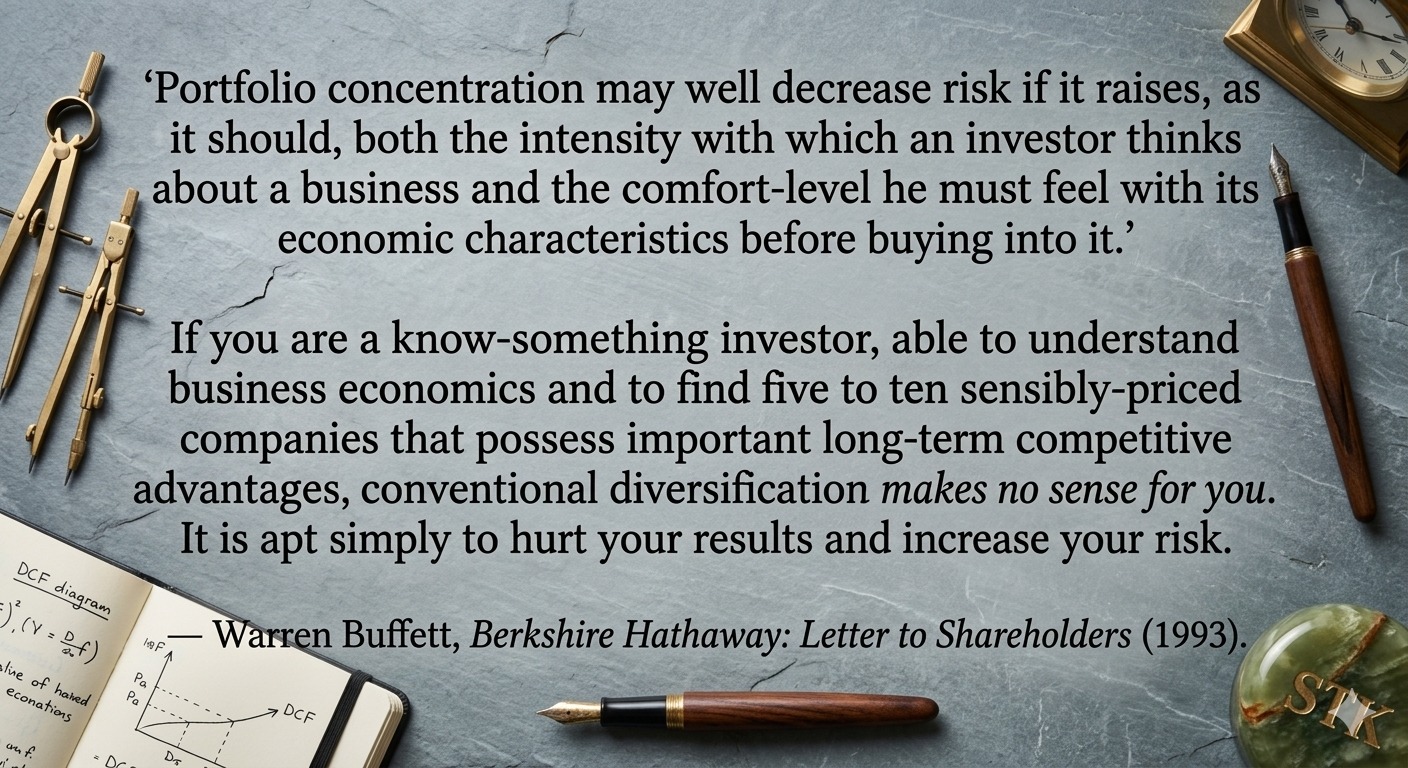 Portfolio concentration may well decrease risk.