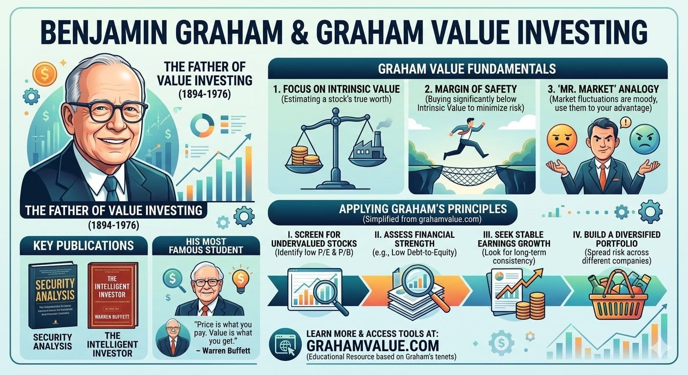 Benjamin Graham summarized.